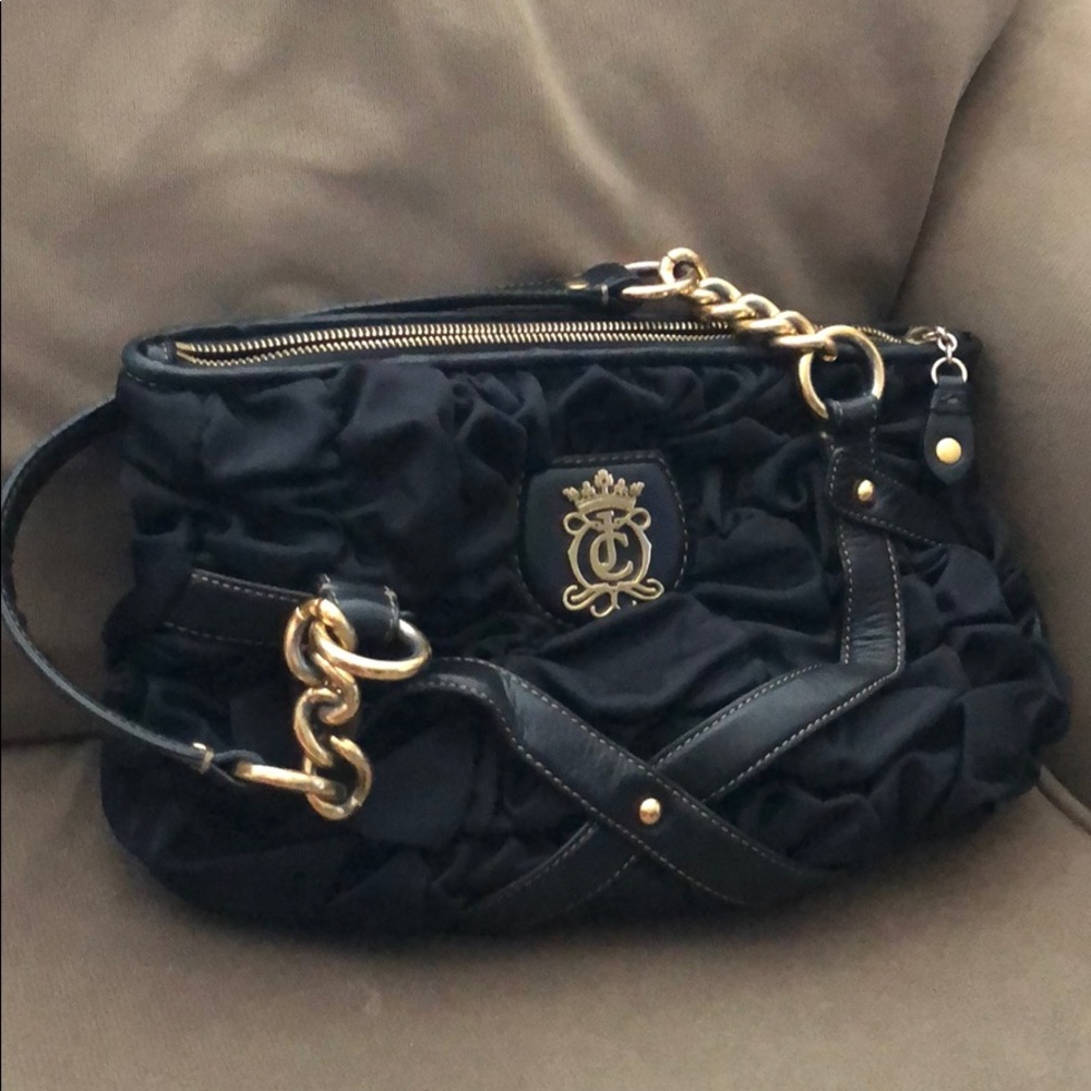 Juicy Couture Nylon bag w/ leather accents